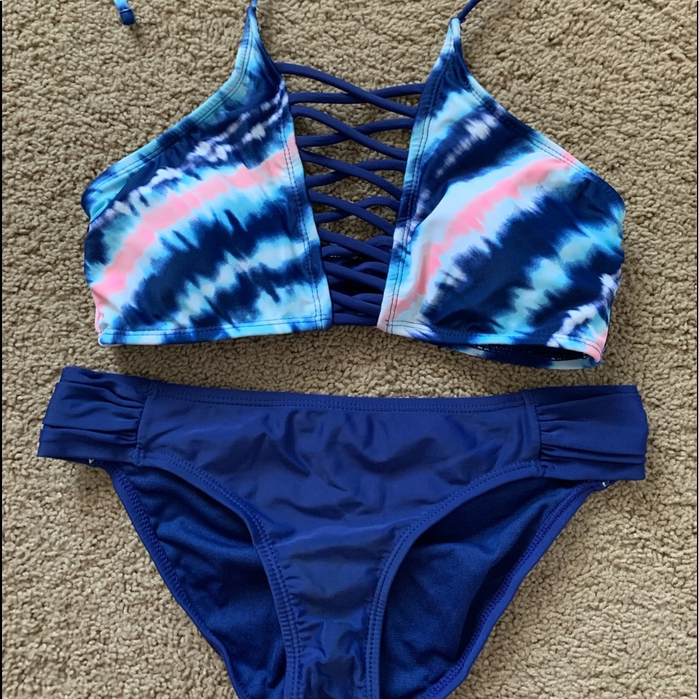 Tie dye bikini set